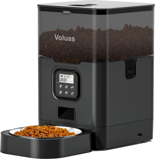 VOLUAS Automatic Cat Feeder Front View